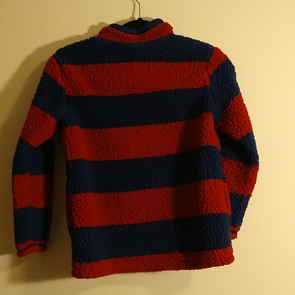 Gap red and blue teddy bear sweater - Picture 7 of 9